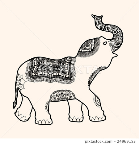 decorated Indian Elephant 24969152