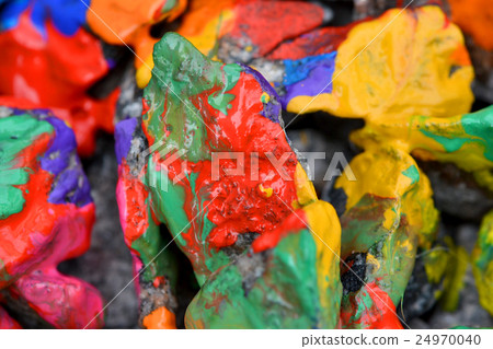 stones with colorful paint 24970040