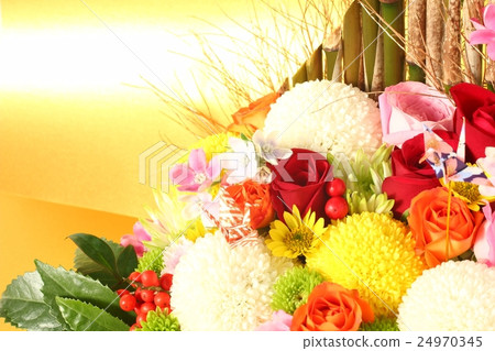 New Year's celebration flower New Year's celebration flower 24970345