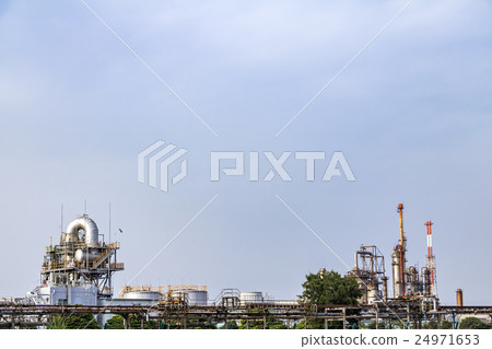 Factory and blue sky 24971653