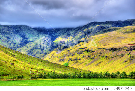 Mountains in South Iceland Mountains in South Iceland 24971749