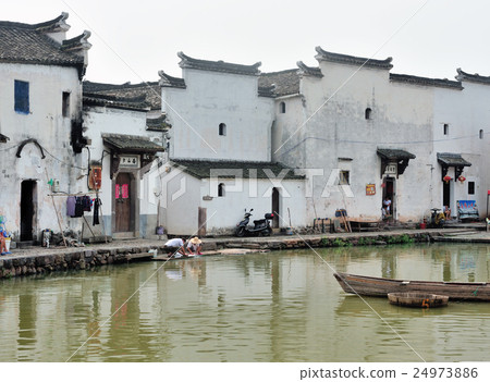 中國江南瀑布風光 24973886