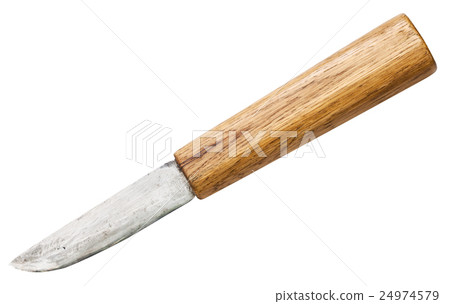 hunting yakut knife with oak tree handle hunting yakut knife with oak tree handle 24974579