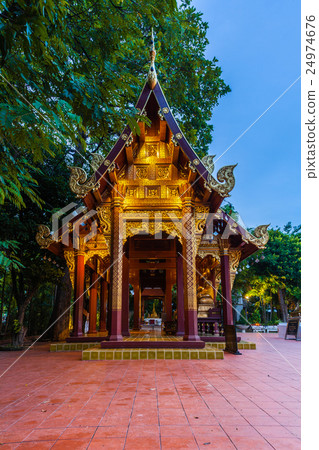 Dusk View of the Wat Phra Singh, Chiang Mai 24974676