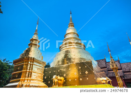Dusk View of the Wat Phra Singh, Chiang Mai 24974678