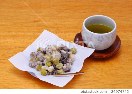 Japanese confection sweet bean 24974745
