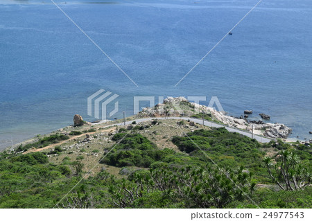 Vinh Hy bay and sea in Ninh Thuan, Vietnam 24977543