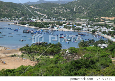 Vinh Hy bay and sea in Ninh Thuan, Vietnam 24977549