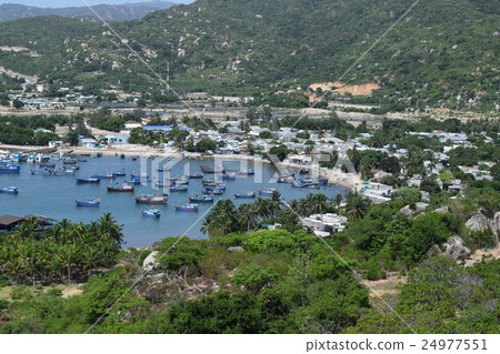 Vinh Hy bay and sea in Ninh Thuan, Vietnam Vinh Hy bay and sea in Ninh Thuan, Vietnam 24977551