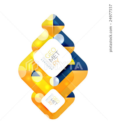 Modern square abstract background Modern square abstract background 24977557