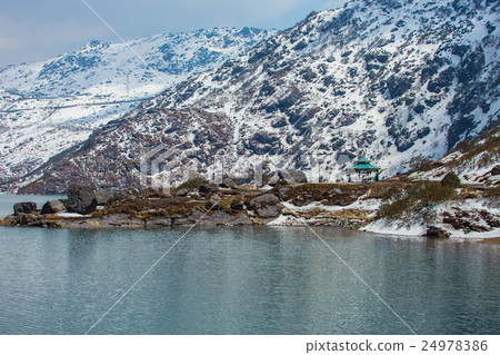 Tsangmo Lake in Sikkim, India 24978386
