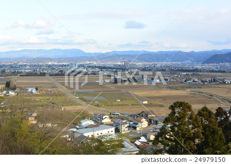 從Hanezan看到的福島盆地 24979150