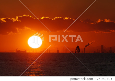 Setting sun Setting sun 24980403