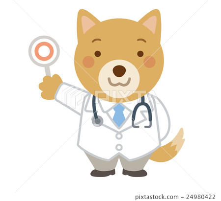 Doctor dog Veterinarian illustration 24980422