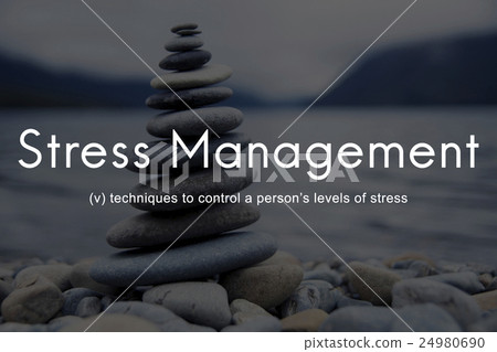 Stress Management Keep Calm Relaxation Calmness Concept Stress Management Keep Calm Relaxation Calmness Concept 24980690