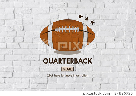 Quarterback Physical Education Rugby Sport Concept Quarterback Physical Education Rugby Sport Concept 24980756