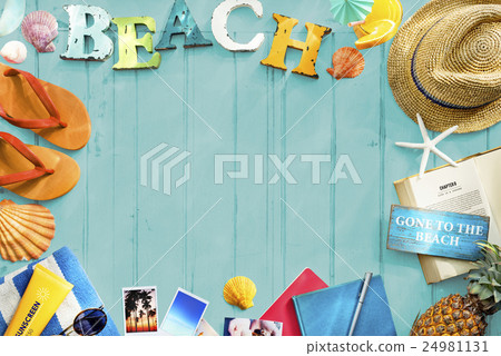 Summer Vacation Travel Beach Holiday Relax Concept 24981131