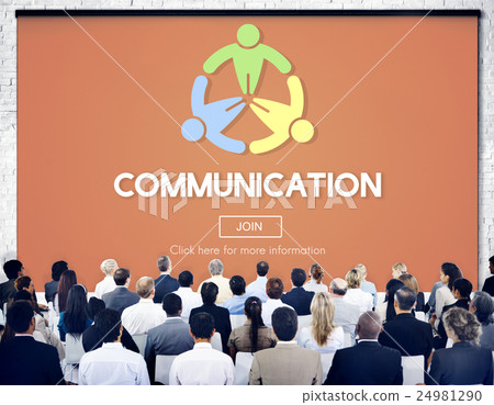 Communication Connect Conversation Interaction Concept Communication Connect Conversation Interaction Concept 24981290