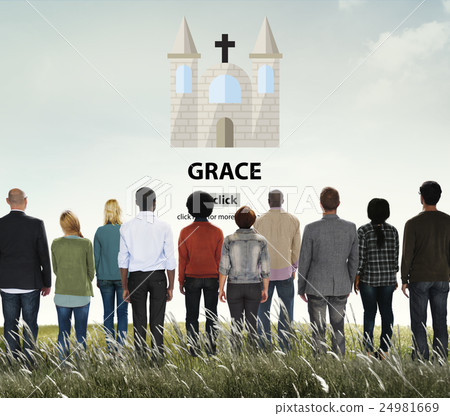 Grace Hope Poise Spiritual Worship Faith God Concept 24981669