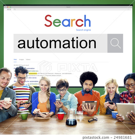 Automation Modern Technology Machine Concept Automation Modern Technology Machine Concept 24981681