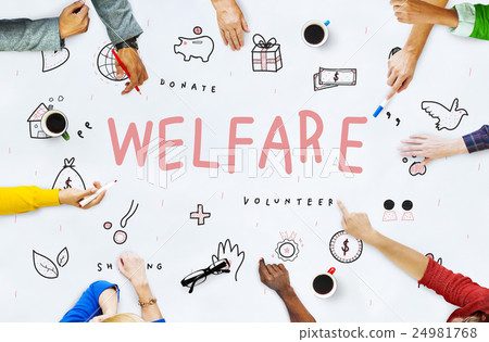 Welfare Donations Charity Foundation Support Concept Welfare Donations Charity Foundation Support Concept 24981768
