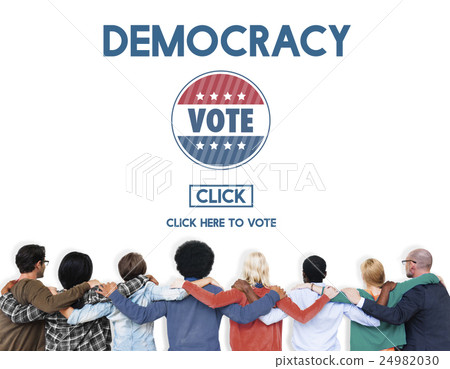 Democracy Democrats Human Rights Liberty Freedom Concept Democracy Democrats Human Rights Liberty Freedom Concept 24982030