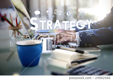 Corporate Management Strategy Solution Branding Concept 24982088