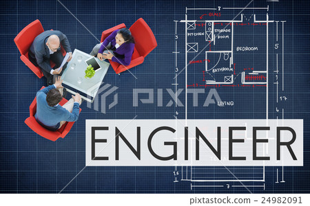 Engine Engineer Engineering Machine Occupation Concept Engine Engineer Engineering Machine Occupation Concept 24982091