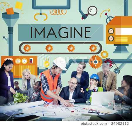Innovation Ideas Imagine Processing System Concept 24982112