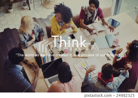 Think Ideas Creativity Strategy Visionary Planning Thinking Concept 24982325