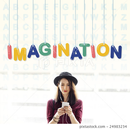 Imagination Creativity Dream Idea Thinking Concept 24983234