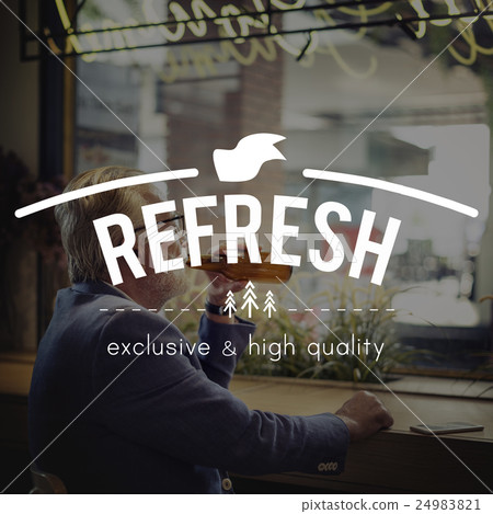 Refresh Energy Renew Restart Vision Rethink Concept 24983821