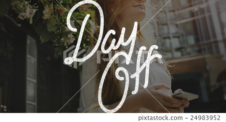 Holiday Day Off Carefree Relaxation Vacation Concept 24983952