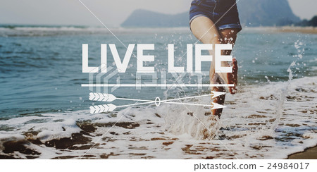 Stock Photo: Live Your Life YOLO You Only LIve Once Concept