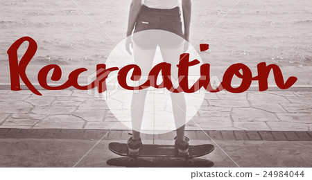 Recreation Calm Chill Happiness Relax Vacation Concept 24984044