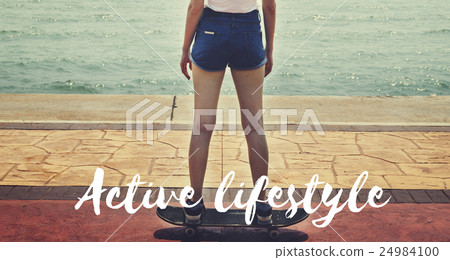 Active Lifestyle Activity Leisure Concept Active Lifestyle Activity Leisure Concept 24984100