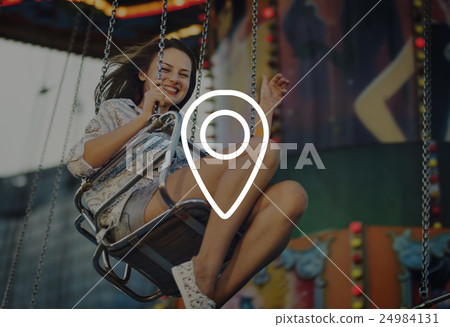 Location Global Positioning System Navigation Trip Concept 24984131