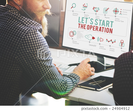 Operation Active Start Useful Practical Start Concept 24984912