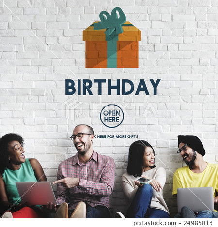 Birthday Anniversary Celebration Happiness Gift Present Concept Birthday Anniversary Celebration Happiness Gift Present Concept 24985013
