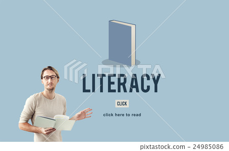 Literacy Book Education Academic Knowledge Study Concept Literacy Book Education Academic Knowledge Study Concept 24985086