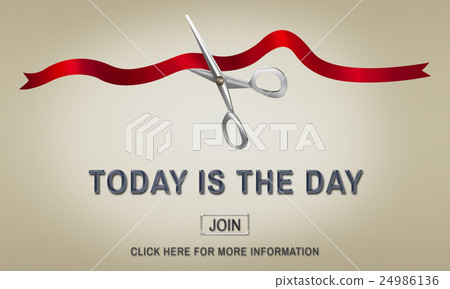 New Business Ribbon Cutting Celebration Event Concept New Business Ribbon Cutting Celebration Event Concept 24986136