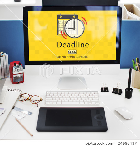 Deadline Target Notice Important Schedule Concept Deadline Target Notice Important Schedule Concept 24986487