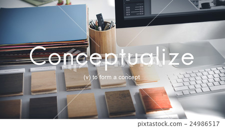 Conceptualize Creative Ideas Notion Abstract Plan Concept 24986517
