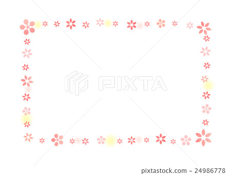 花瓣柔情框架四邊形 24986778