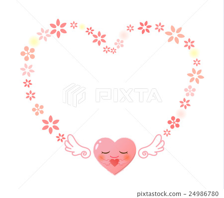 Easy Angel Tenderness heart shaped frame 24986780