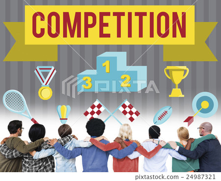 Competition Goals Match Race Concept Competition Goals Match Race Concept 24987321