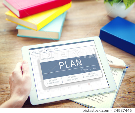 Agenda Appointment Plan Program Timetable Concept 24987446