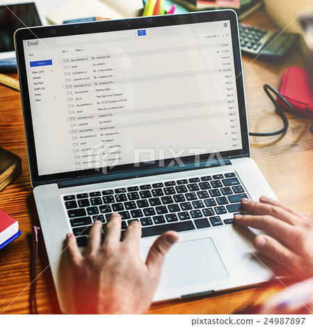 Laptop Workspace Library Dictionary Concept Laptop Workspace Library Dictionary Concept 24987897