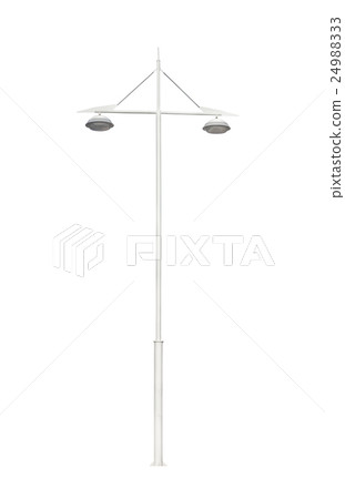 metallic  street lamppost 24988333