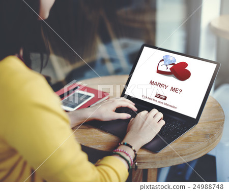 Romantic Gifts Romance Marry me Proposal Concept Romantic Gifts Romance Marry me Proposal Concept 24988748